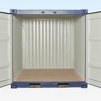8ft Seecontainer One Trip RAL 5013