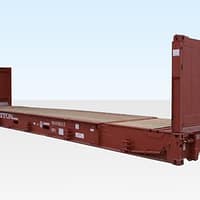 40FT x 8FT Flat Rack Container gebraucht kaufen