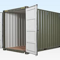 20FT High Cube Container One Trip (9’6” / 2,90 m Höhe)