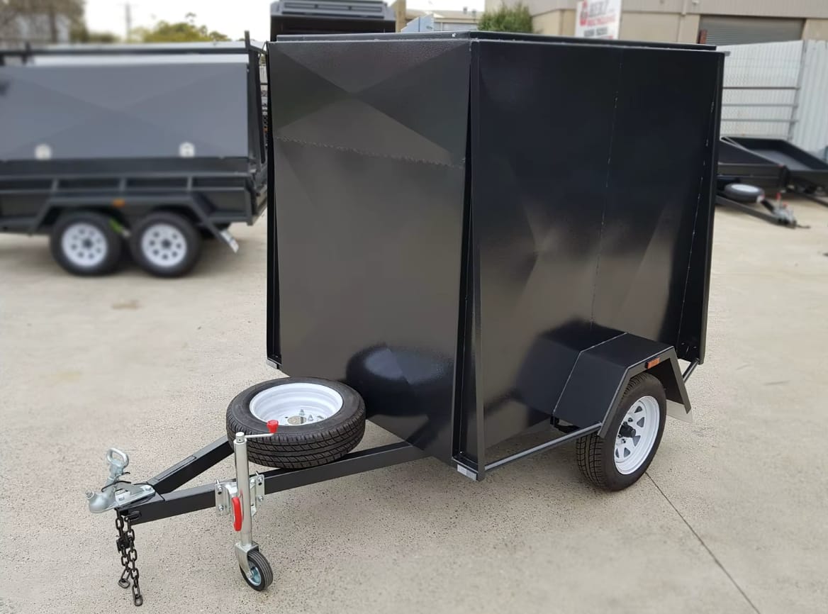 Vollgeschlossener Stahl-Anhänger für Gepäck Vollgeschlossener Stahl-Anhänger für Gepäck