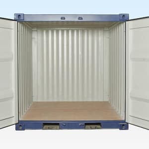 8ft Seecontainer One Trip RAL 5013