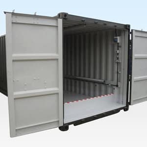 20FT x 8FT Raised Bunded Container