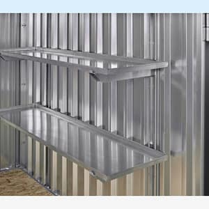 FLAT PACK STORAGE CONTAINER 3M X 2.1M – GALVANISED