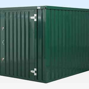 3M x 2.1M Flat Pack Lagercontainer