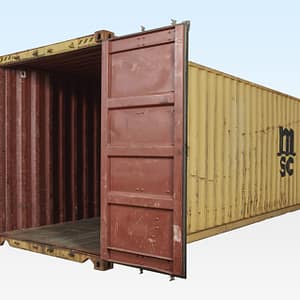 40FT X 8FT USED SHIPPING CONTAINER – HIGH-CUBE