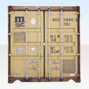 20FT CHEAP USED SHIPPING CONTAINER – WIND & WATERTIGHT