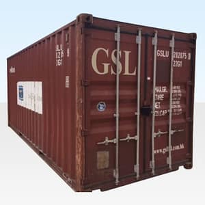 20ft x 8ft Cargo-Worthy Seecontainer (gebraucht)