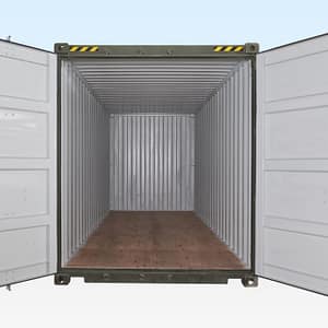 20FT HIGH CUBE CONTAINER – ONE TRIP (9FT 6′ HIGH)