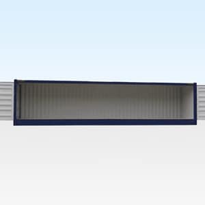 40FT HIGH CUBE (9′ 6″ HIGH) FULL SIDE ACCESS CONTAINER
