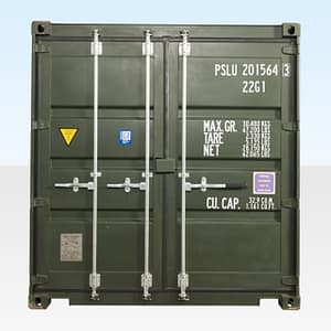 20FT X 8FT TUNNEL CONTAINER (DOUBLE END DOOR) ONE TRIP