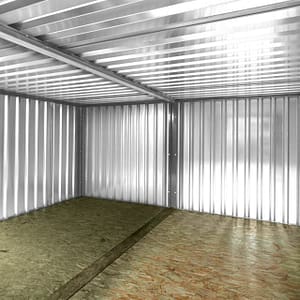 4M X 4.2M SIDE LINKED FLAT PACK CONTAINER BUNDLE (POWDER COATED)