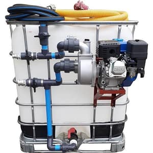 mobile Wassertank Einheit