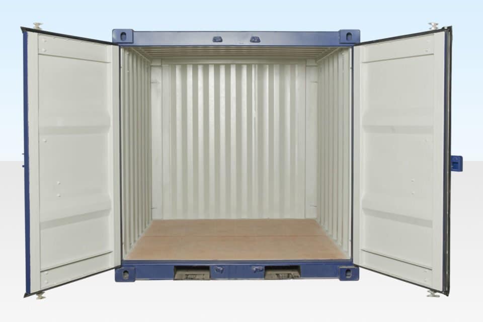 8FT SHIPPING CONTAINER (ONE TRIP) BLUE (RAL 5013) 3 8FT SHIPPING CONTAINER (ONE TRIP) BLUE (RAL 5013)
