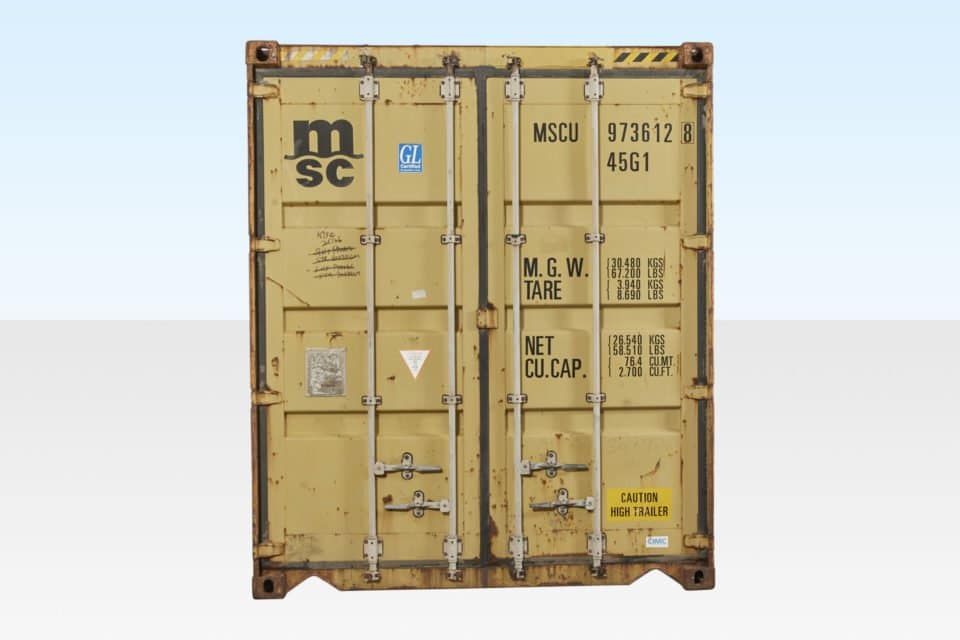 40FT X 8FT USED SHIPPING CONTAINER – HIGH-CUBE 4 40FT X 8FT USED SHIPPING CONTAINER – HIGH-CUBE