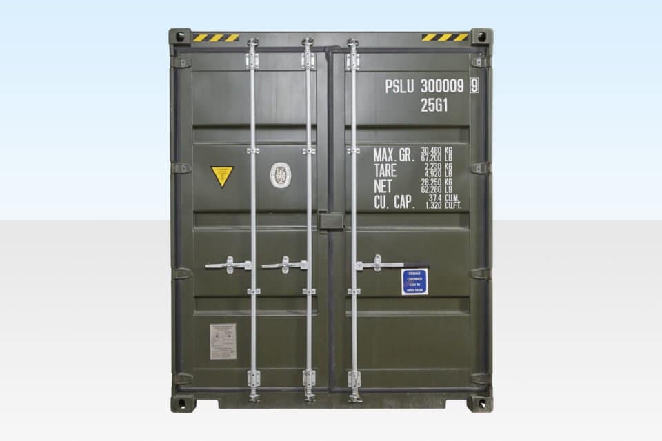 20FT HIGH CUBE CONTAINER – ONE TRIP (9FT 6′ HIGH) 2 20FT HIGH CUBE CONTAINER – ONE TRIP (9FT 6′ HIGH)