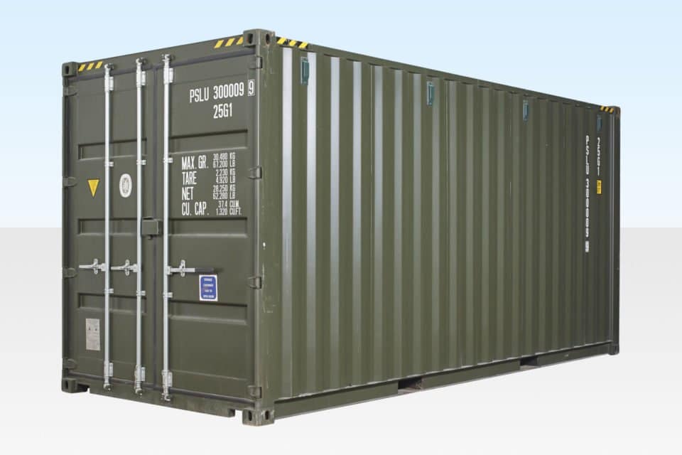 20FT HIGH CUBE CONTAINER – ONE TRIP (9FT 6′ HIGH) 4 20FT HIGH CUBE CONTAINER – ONE TRIP (9FT 6′ HIGH)
