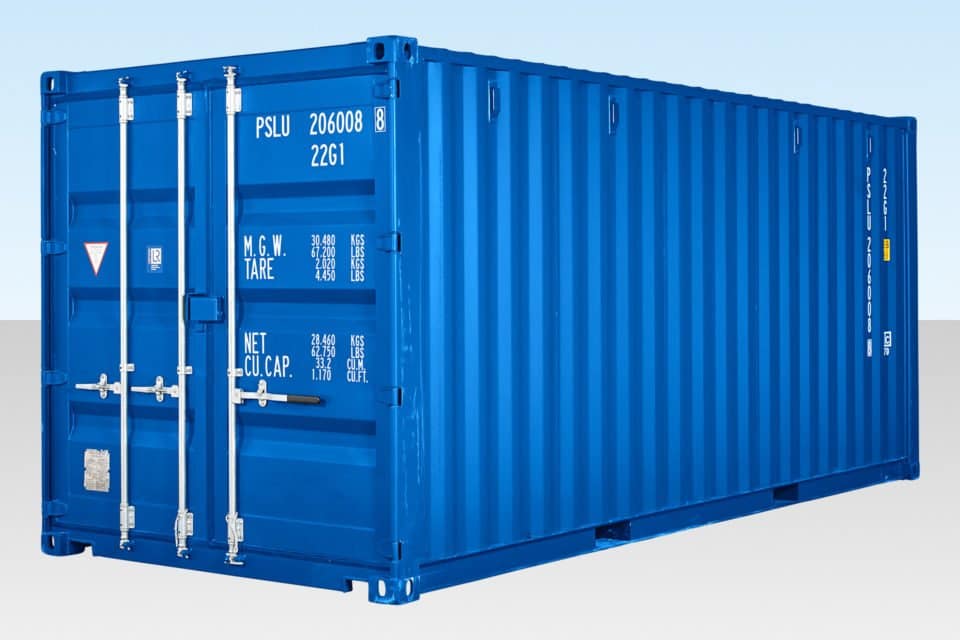20FT Self Storage Container mit Bambusboden 20FT Self Storage Container mit Bambusboden