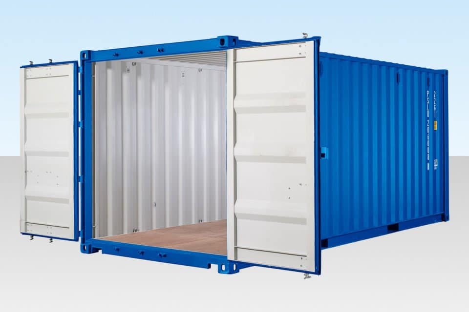 20FT SELF STORAGE CONTAINER WITH BAMBOO FLOOR – BLUE (RAL 5010) 4 20FT SELF STORAGE CONTAINER WITH BAMBOO FLOOR – BLUE (RAL 5010)